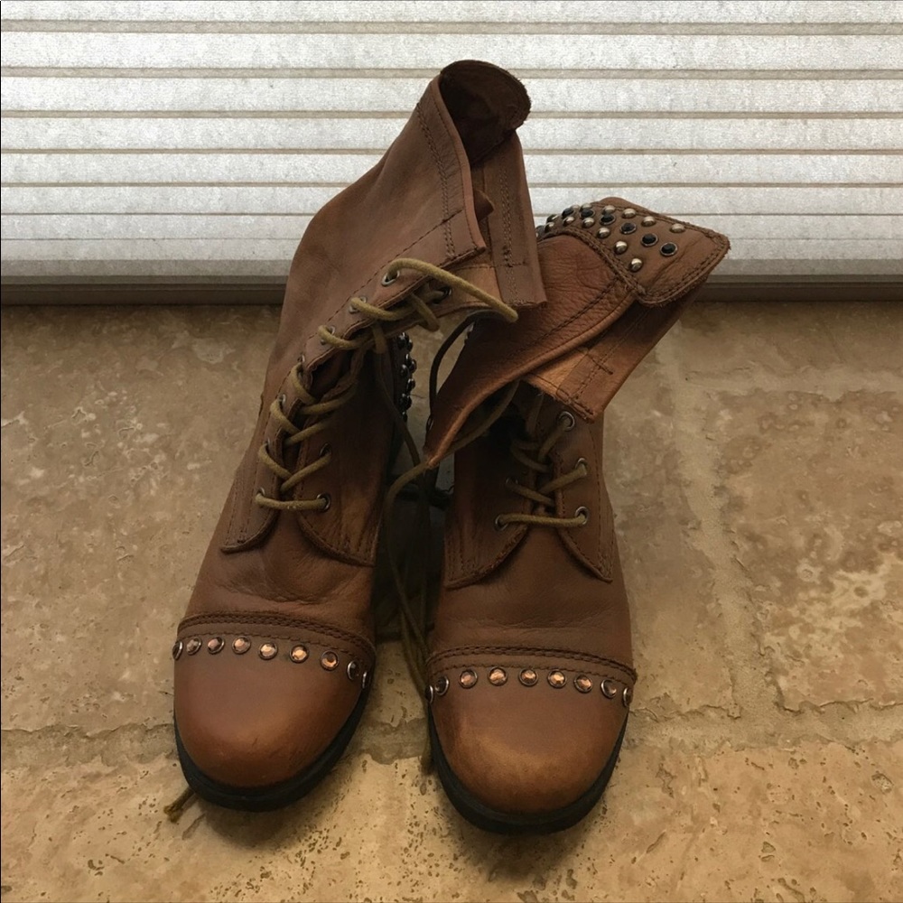 Aldo Military studded boots